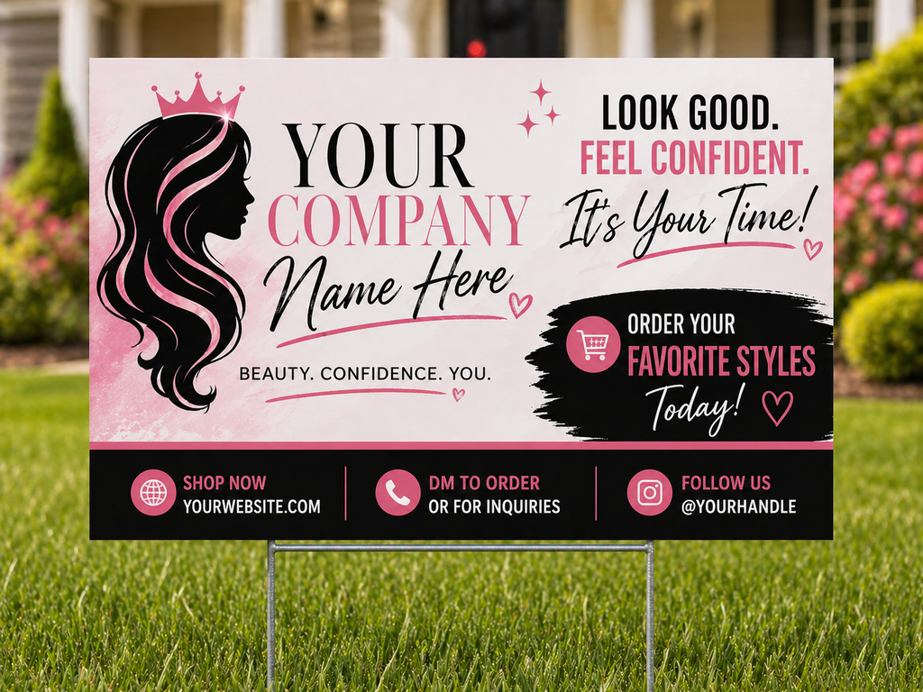 Custom Yard Signs (24x18)
